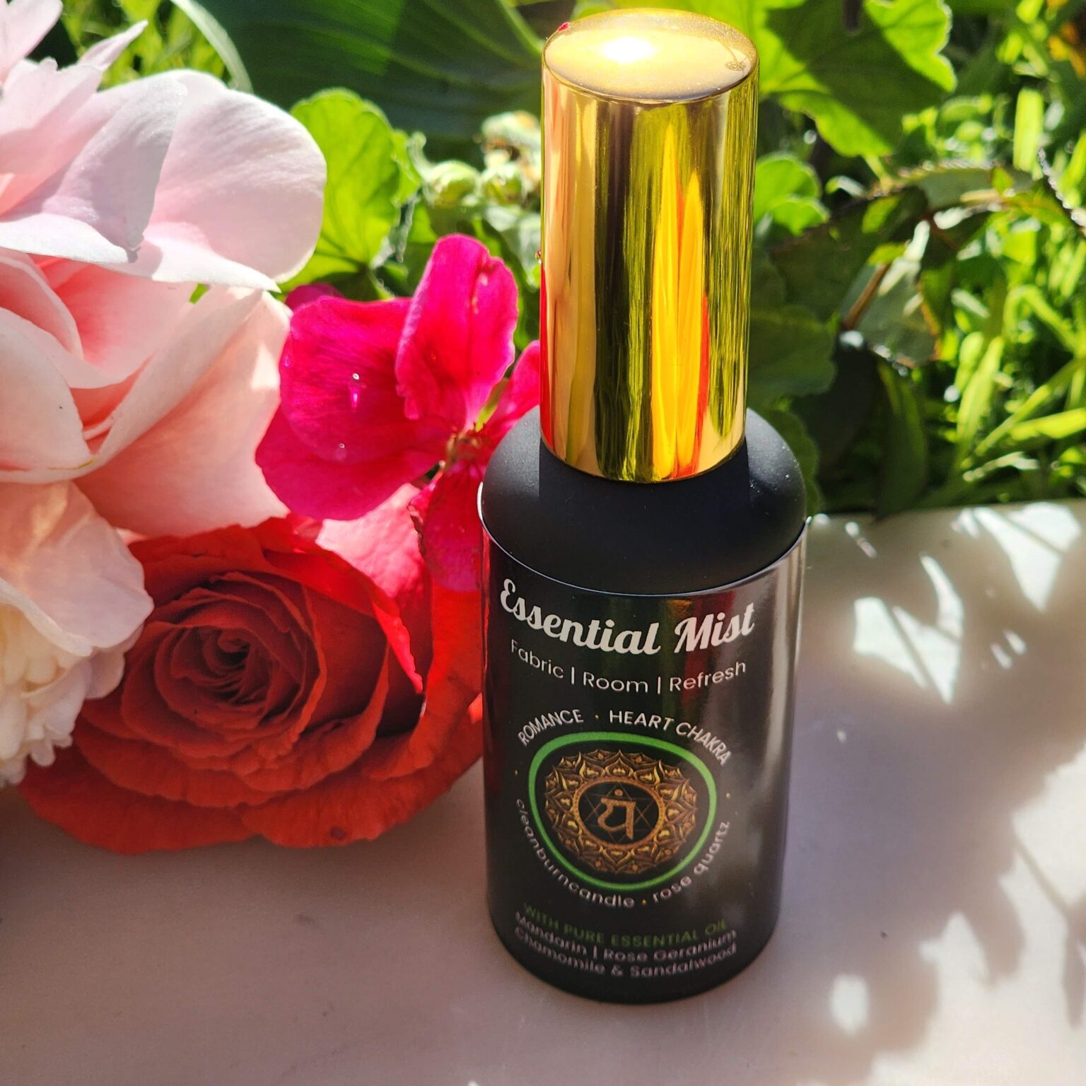 Essential Oil Mist Clean Burn Candle