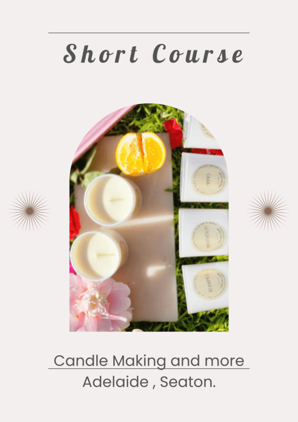 Candle Short Course Clean Burn Candle ADELAIDE Certificate
